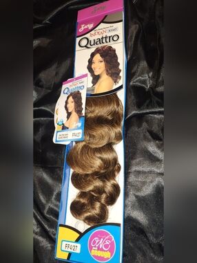 Quattro Women Hair 100% Indian Remy Human Hair - FF4/27 Euro Wave